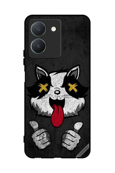 Covernex Protective Case Cover For Vivo Y36 5G Marshmallow Cat