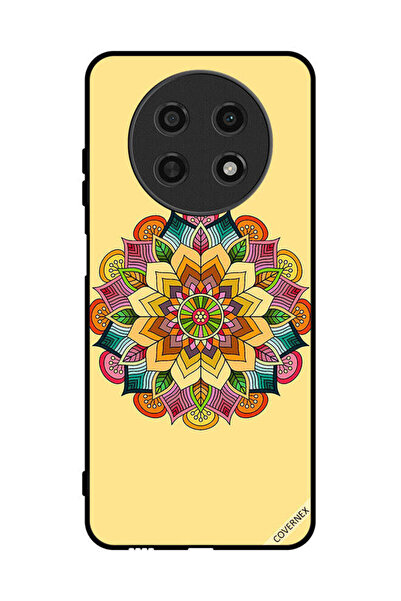 Covernex غطاء حماية لهاتف هواوي نوفا Y91 بنمط ماندالا دائري