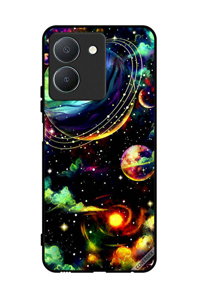 Covernex غطاء حماية لهاتف Vivo Y36 4G - نباتات زحل