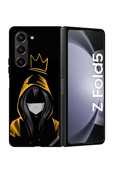 Covernex غطاء حماية لهاتف سامسونج جالاكسي زد فولد 5، رسمة فتاة الملكة