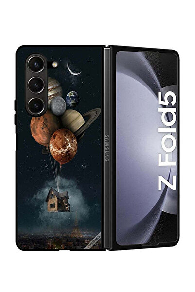 Covernex غطاء حماية لهاتف سامسونج جالاكسي زد فولد 5 - بالونات الكواكب تأخذك إ...