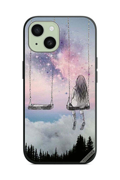 Covernex غطاء حماية لهاتف Apple iPhone 15 Plus - فن الفتاة الوحيدة