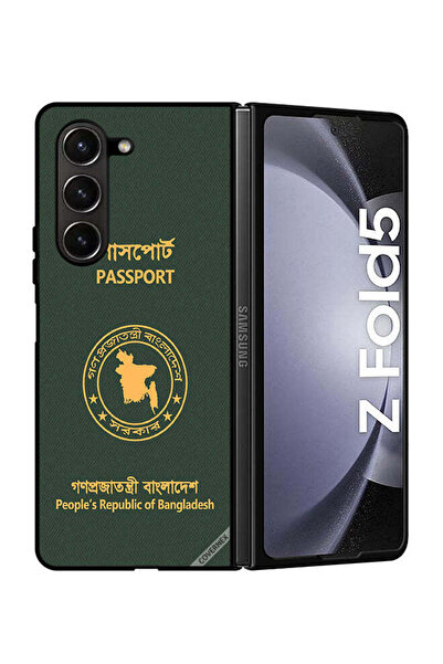 Covernex غطاء حماية لهاتف سامسونج جالاكسي زد فولد 5 - جواز سفر بنغلاديشي