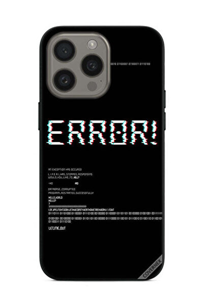 Covernex غطاء حماية لجهاز Apple iPhone 15 Pro Max Error