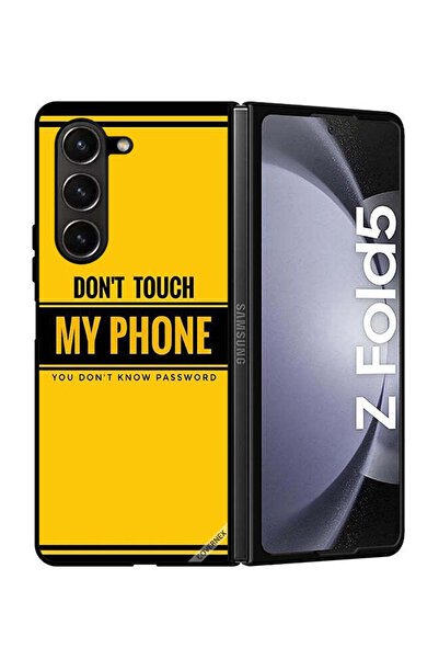 Covernex غطاء حماية لهاتف سامسونج جالكسي زد فولد 5 لا تلمس هاتفي، أنت لا تعرف...