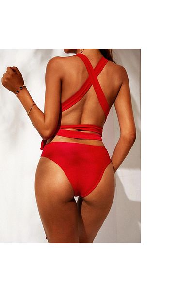 FITINT Women's One-Piece Swimsuit Beige – FITINT 289