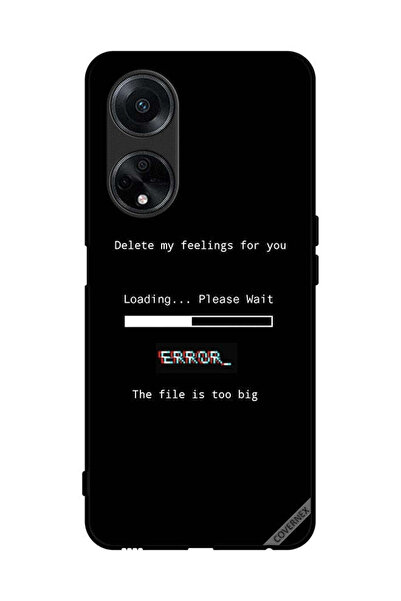 Covernex غطاء حماية لهاتف Oppo A98 5G - خلفية شاشة حذف مشاعري تجاهك