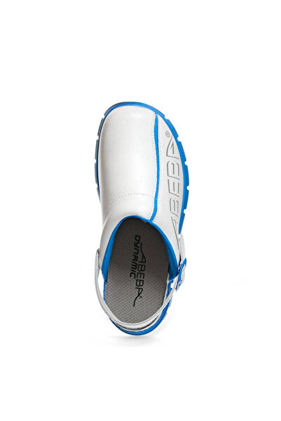 ABEBA Saboti medicali premium din piele 7312, Albastru