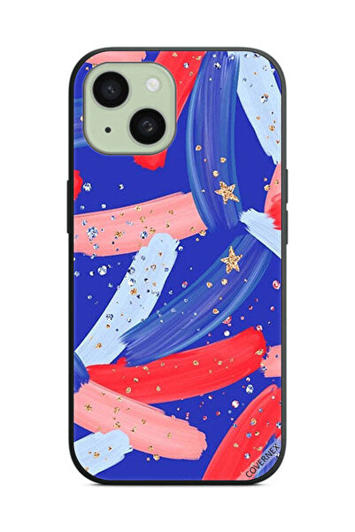 Covernex غطاء حماية لهاتف Apple iPhone 15 Plus Paint Art