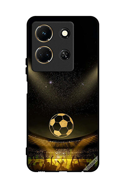 Covernex غطاء حماية لهاتف Infinix Note 30، خلفية فيلم كرة قدم كلاسيكية باللون...