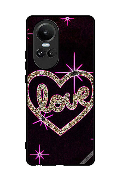 Covernex غطاء حماية لهاتف Oppo Reno10 Pro Love Heart
