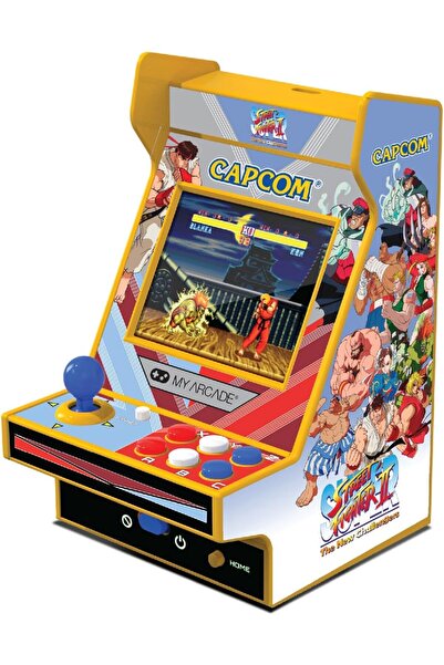 My Arcade NANO PLAYER PRO 4.8" SUPER STREET FIGHTER II PORTABLE RETRO ARCADE ...