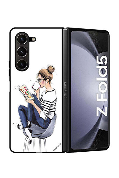 Covernex غطاء حماية لهاتف سامسونج جالاكسي زد فولد 5 - قراءة كتاب الفن