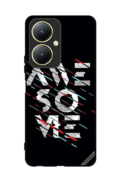 Covernex غطاء حماية لهاتف فيفو Y27 4G بكلمة خطية رائعة