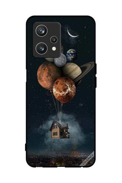 Covernex Protective Case Cover For Realme 9 Pro Balloon Planets Takes Home