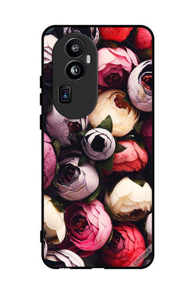 Covernex غطاء حماية لهاتف Oppo Reno 10 - وردي داكن مخروطي صيني