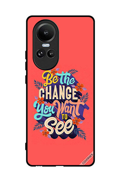 Covernex غطاء حماية لهاتف Oppo Reno10 Pro كن التغيير الذي تريد رؤيته