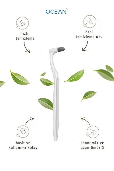 OceanCare Diş Temizleyici, Diş Lekesi Alıcı ve Parlatıcı Diş Silgisi