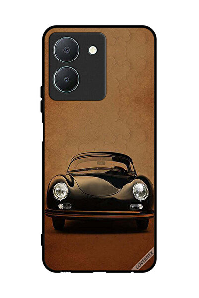 Covernex غطاء حماية لهاتف Vivo Y36 5G بتصميم سيارة كلاسيكية