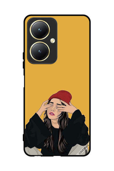 Covernex غطاء حماية لهاتف فيفو Y27 4G فتاة حزينة