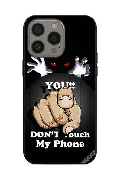 Covernex غطاء حماية لهاتف Apple iPhone 15 Pro - لا تلمس هاتفي