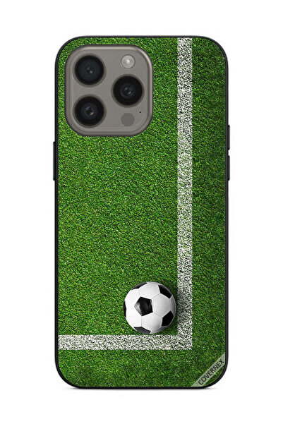 Covernex غطاء حماية لهاتف Apple iPhone 15 Pro Max كرة قدم في الزاوية