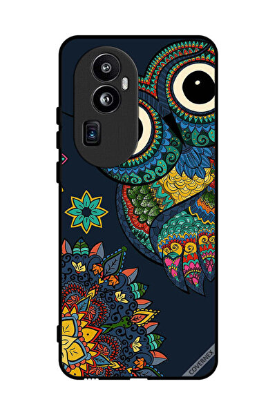 Covernex غطاء حماية لهاتف Oppo Reno 10 Pro Plus بتصميم بومة زهرية