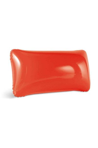 dalimag Inflatable PVC Beach and Camping Pillow, 31 x 18 x 13 cm, Red, dalimag