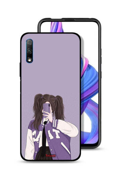 Tolwak غطاء حماية لهاتف Honor 9X (الصين) لالتقاط صور سيلفي