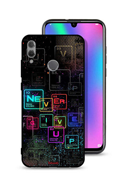 Tolwak غطاء حماية لهاتف Honor 10 Lite - فن Never Give Up