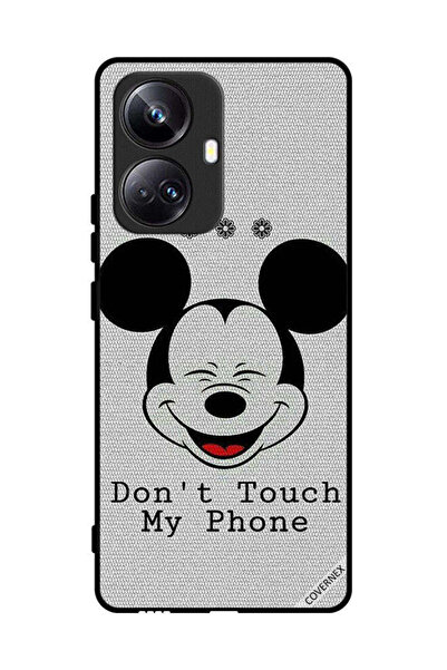 Covernex غطاء حماية لهاتف Realme 10 Pro Plus - لا تلمس هاتفي - ميكي