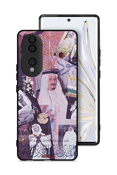 Tolwak غطاء حماية لهاتف Honor 70 - صور قديمة للملك سلمان