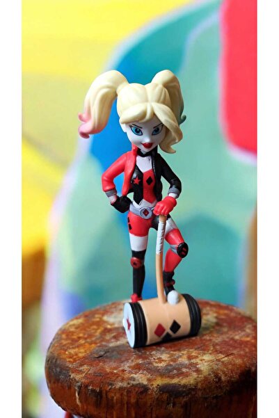 Hureggo vintage harley Quinn harleen frances Quinzal orijinal figür & 10.5 cm