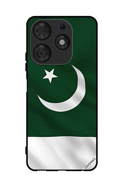 Covernex غطاء حماية لهاتف تكنو سبارك 10 برو - علم باكستان