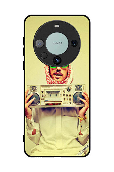 Covernex غطاء حماية لهاتف هواوي ميت 60 برو بلس مع جهاز موسيقى عتيق
