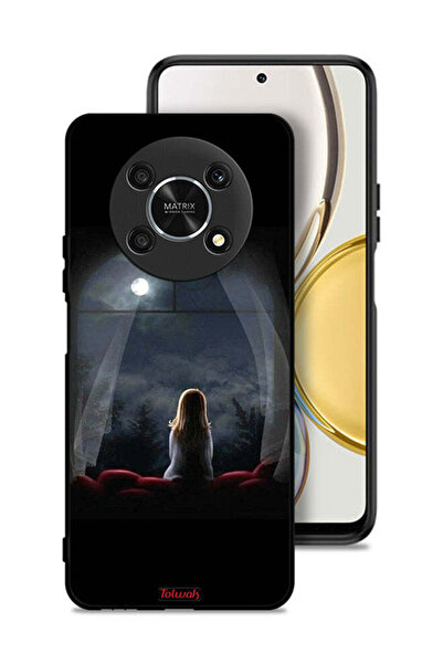 Tolwak غطاء حماية لهاتف Honor X30 5G بتصميم خيالي ليلي