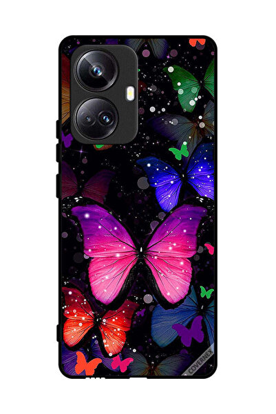 Covernex غطاء حماية لهاتف Realme 10 Pro Plus بنقشة الفراشات