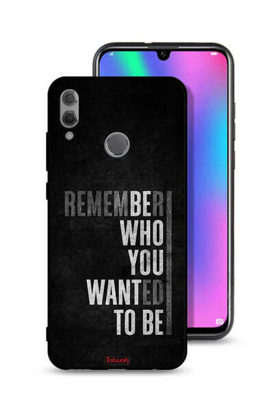 Tolwak غطاء حماية لهاتف Honor 10 Lite تذكر من أردت أن تكون