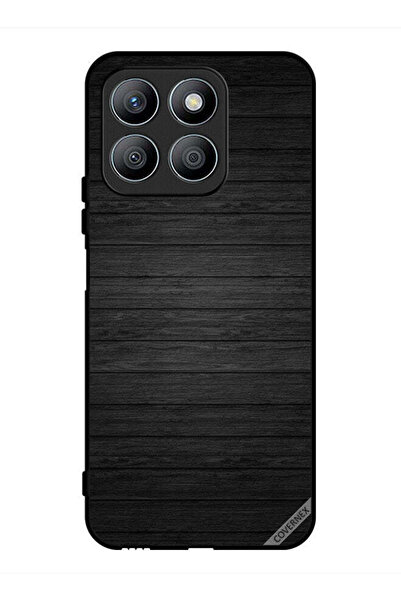 Covernex غطاء حماية لهاتف Honor X8b بنمط خشبي داكن