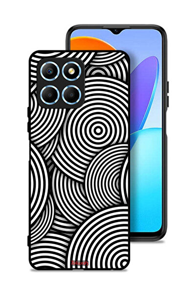 Tolwak غطاء حماية لهاتف Honor X6 بنمط دوائر وهمية