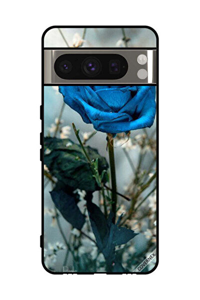 Covernex Protective Case Cover For Google Pixel 8 Pro Blue Rose