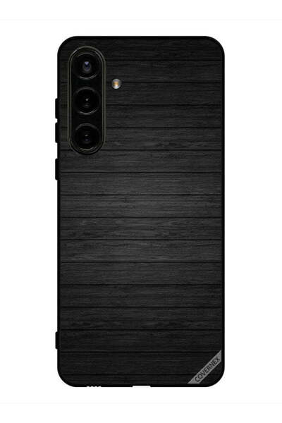 Covernex غطاء حماية لهاتف سامسونج جالاكسي S24 بلس بنمط خشبي داكن