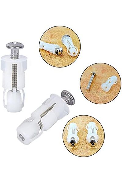 Mena Rise Diyar-Ifırsatshop Expansion Screw Toilet Seat 6 Pieces Toilet Seat Screws Toilet