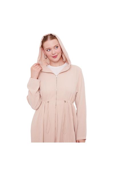 Levidor Double Suit with Gathered Waist and Pleated Detail
