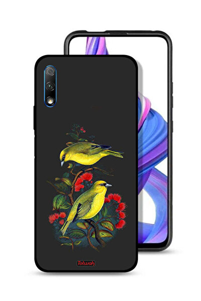 Tolwak غطاء حماية لهاتف Honor 9X (الصين) بنقشة طيور