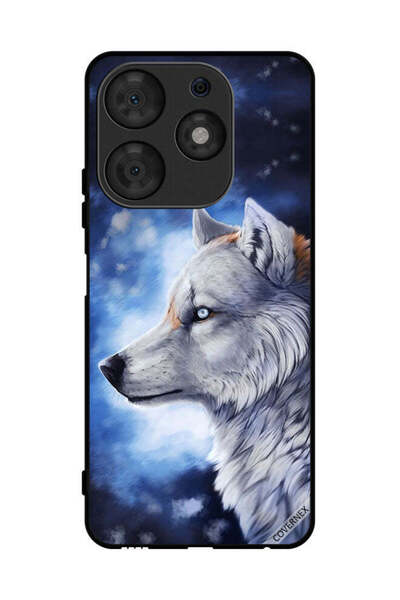 Covernex غطاء حماية لهاتف تكنو سبارك 10 برو - رسمة وولف بينت آرت