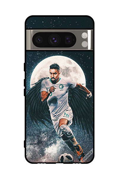 Covernex غطاء حماية لهاتف جوجل بيكسل 8 برو - سالم الدوسري يحمل كرة قدم