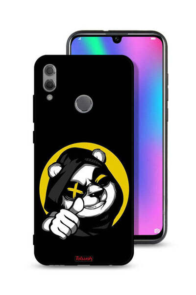 Tolwak غطاء حماية لهاتف Honor 10 Lite بتصميم قطة مارشميلو لطيفة