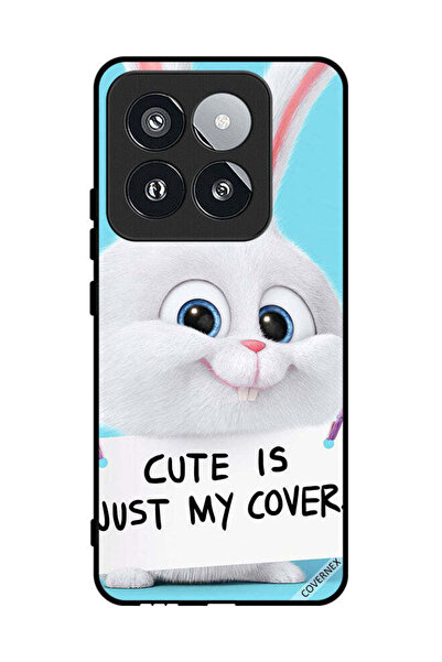 Covernex غطاء حماية لهاتف شاومي 14 برو - أرنب لطيف هو مجرد غطاء خاص بي