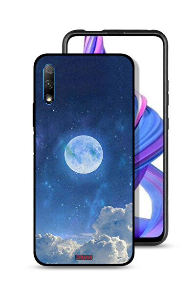 Tolwak غطاء حماية لهاتف Honor 9X (الصين) بتصميم غيوم القمر